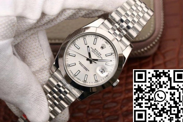 Datejust White Factory Rolex Dial EW 116200 41mm 0601